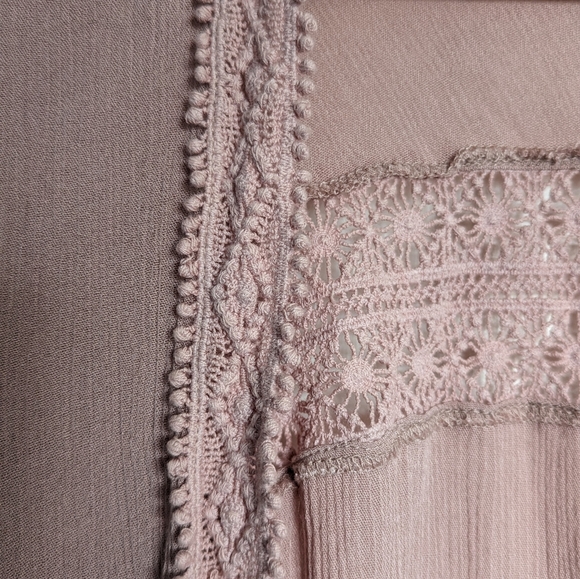 Caution to the Wind Pale Pink Beach Coverup Size Medium - Picture 5 of 6